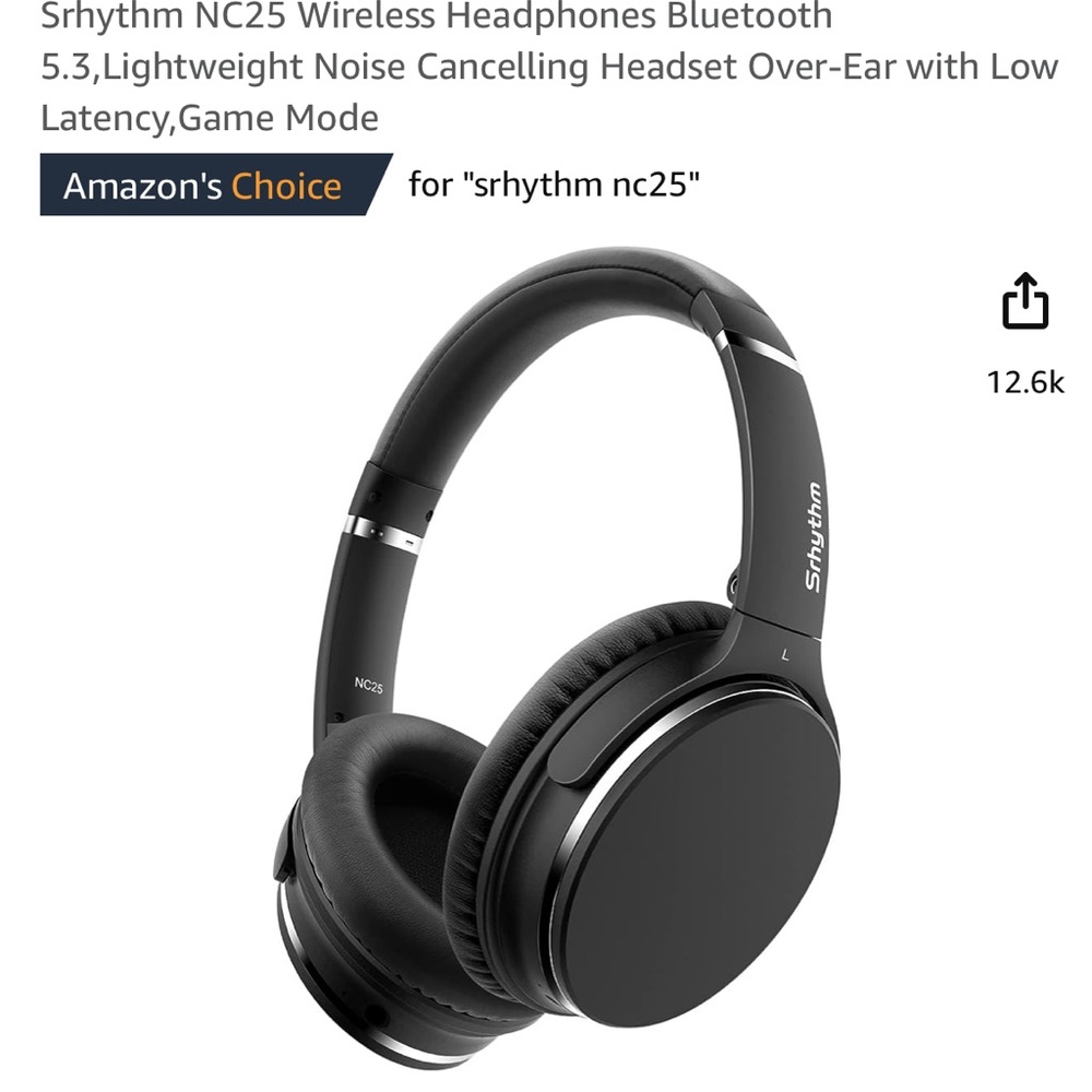 Srhythm NC25 Wireless Headphones